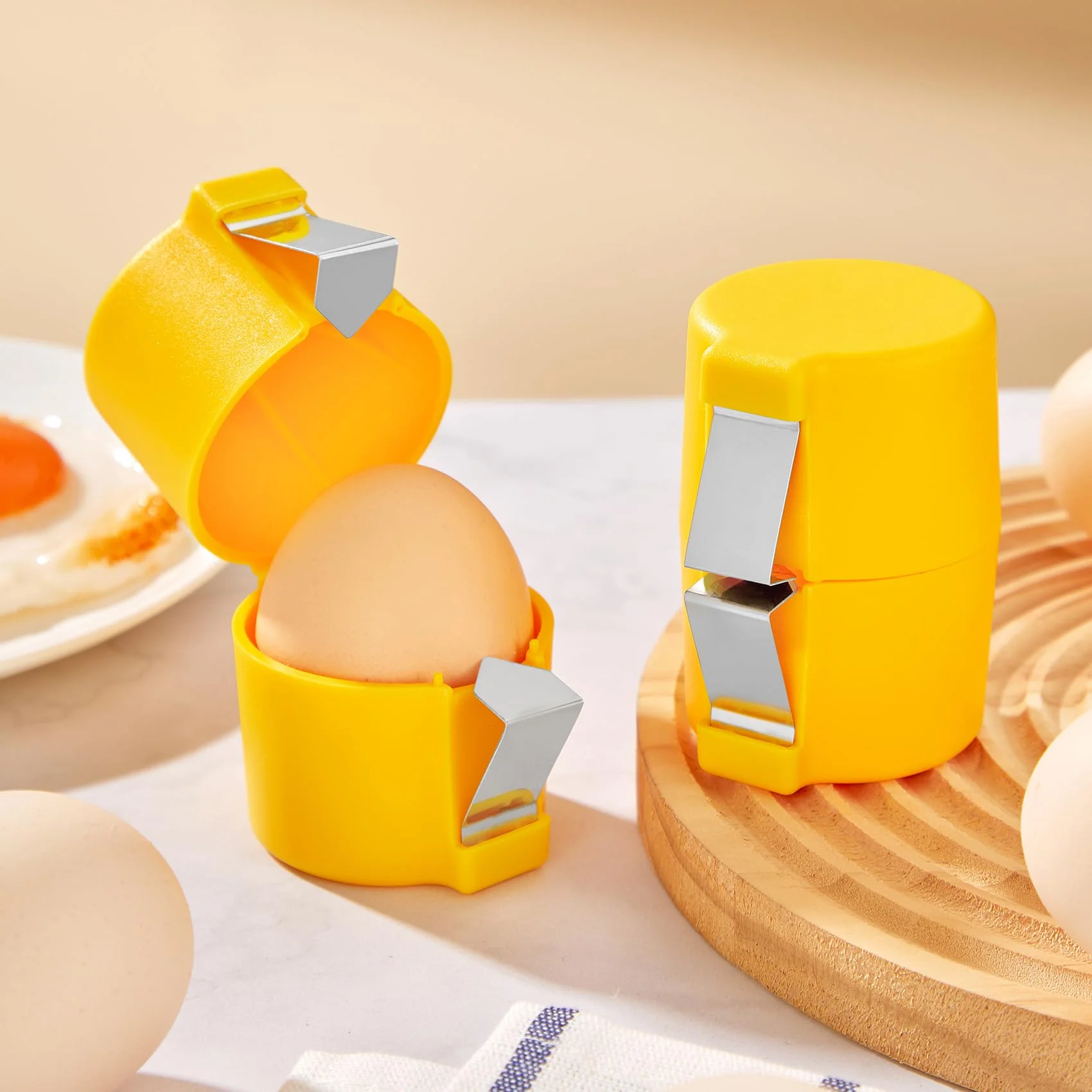 Eptchn No Mess Easy Egg Opener CrackSlick - Image 5