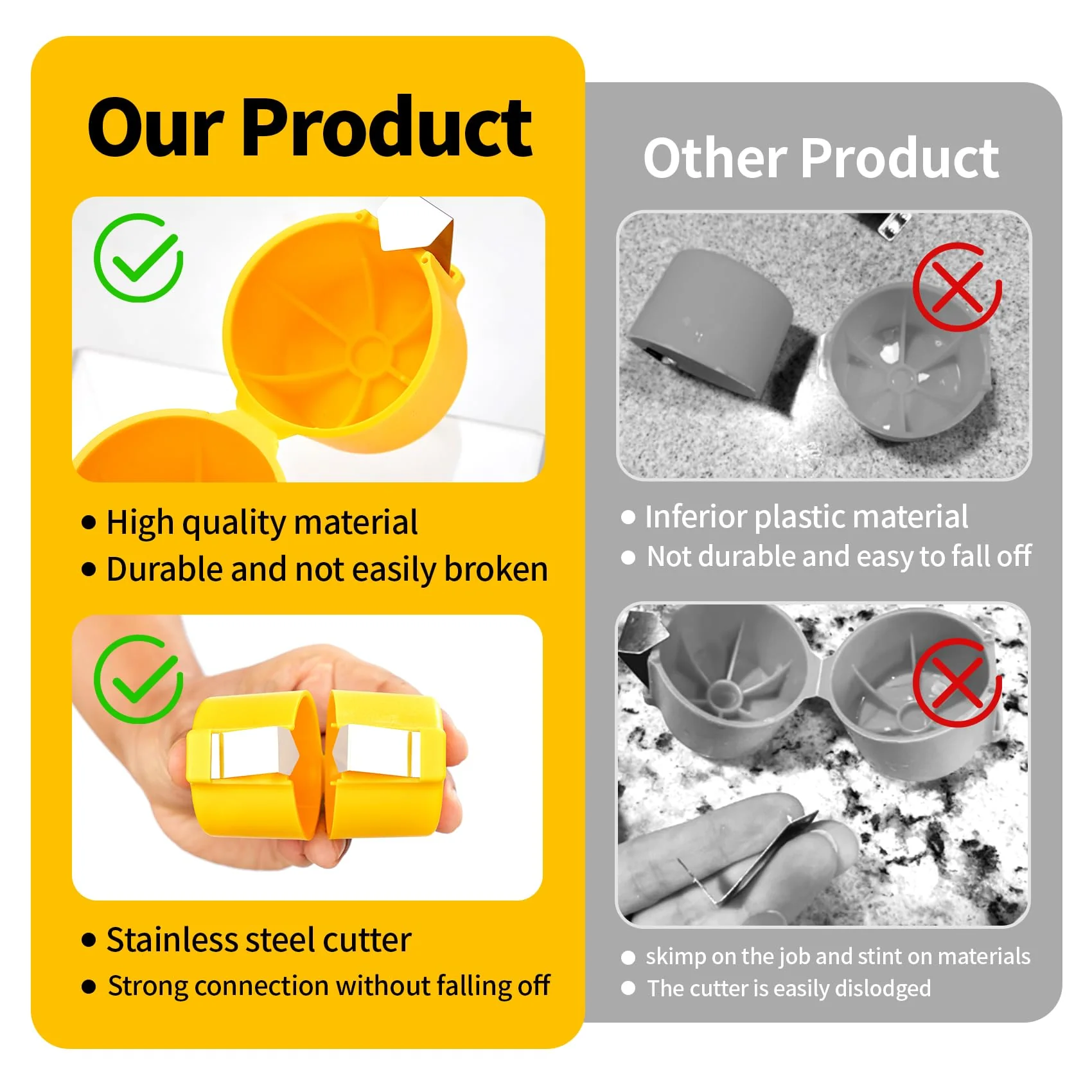 Eptchn No Mess Easy Egg Opener CrackSlick - Image 6