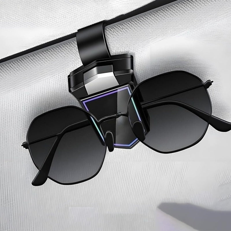 Car Sun Visor Magnetic Sunglasses Holder Clip - Image 4