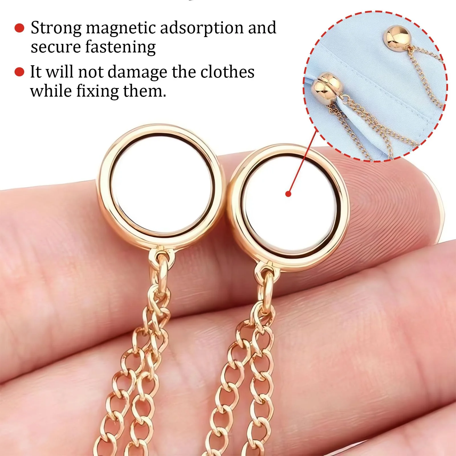 Clip-in-Style™ Magnetic Clothing Clips - Image 4