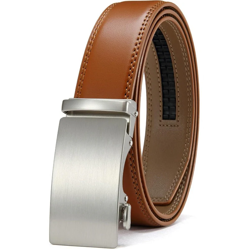 Micro-Adjust Leather Ratchet Belt - Image 12