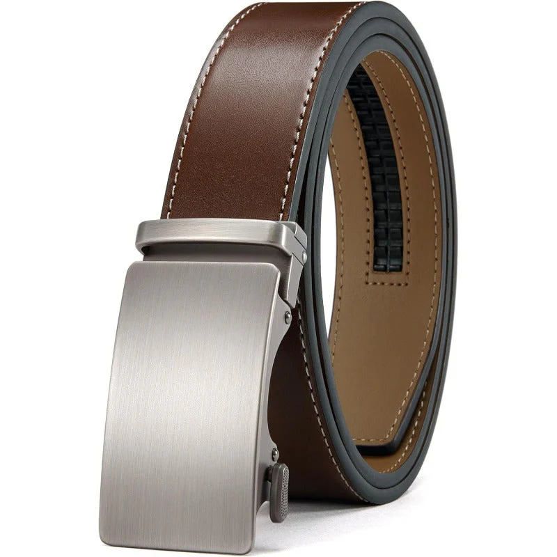 Micro-Adjust Leather Ratchet Belt - Image 16