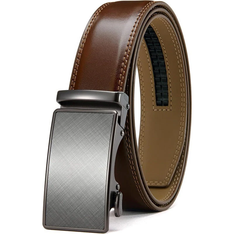 Micro-Adjust Leather Ratchet Belt - Image 8