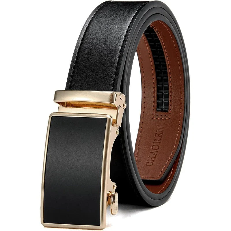 Micro-Adjust Leather Ratchet Belt - Image 9