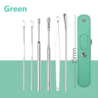 Safe Stainless Steel Ear Cleaning Tool Set - Image 10