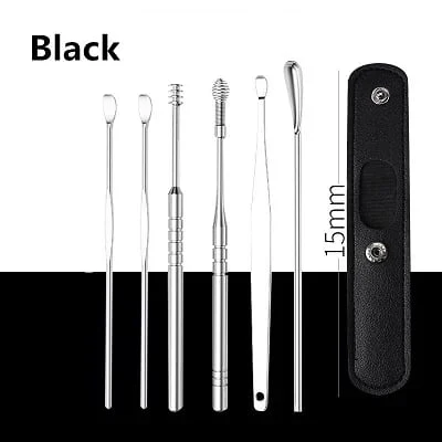 Safe Stainless Steel Ear Cleaning Tool Set - Image 13