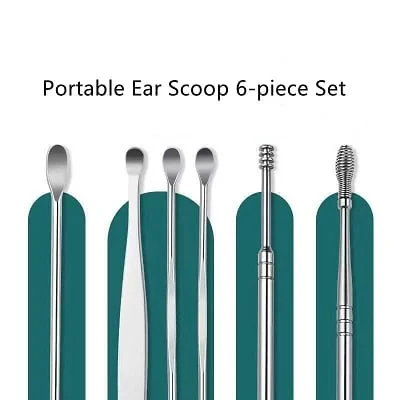 Safe Stainless Steel Ear Cleaning Tool Set - Image 14
