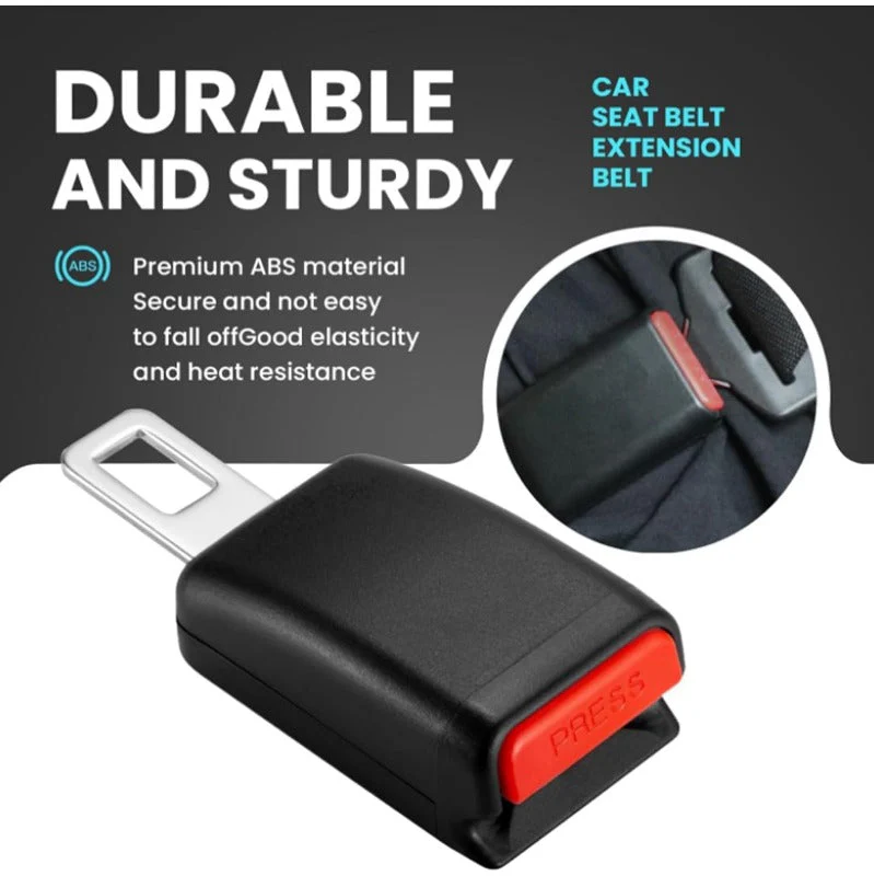 Seat Belt Extender – Secure 2.1" Buckle Extension for Added Comfort & Accessibility - Image 3