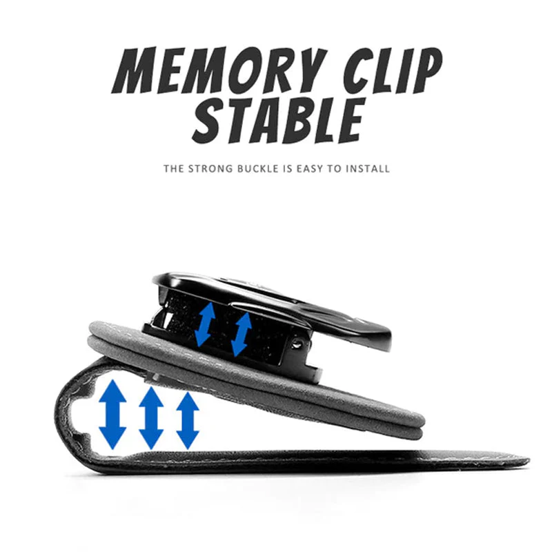 Suede Multifunctional Glasses Clip - Image 5