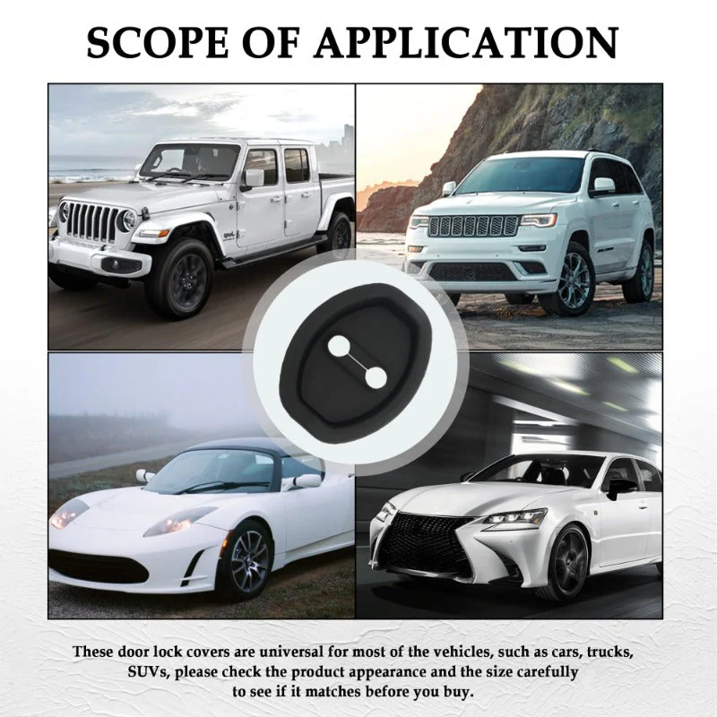 Eptchn Universal Silicone Car Door Covers Protector (4 PACK) - Image 7